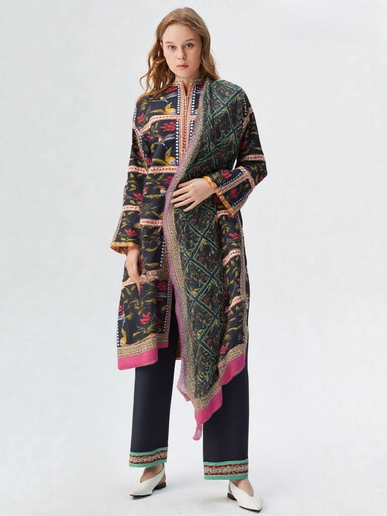 Slub Essence – Printed Slub Lawn 2 & 3-Piece Collection by Mudasir Fashion
