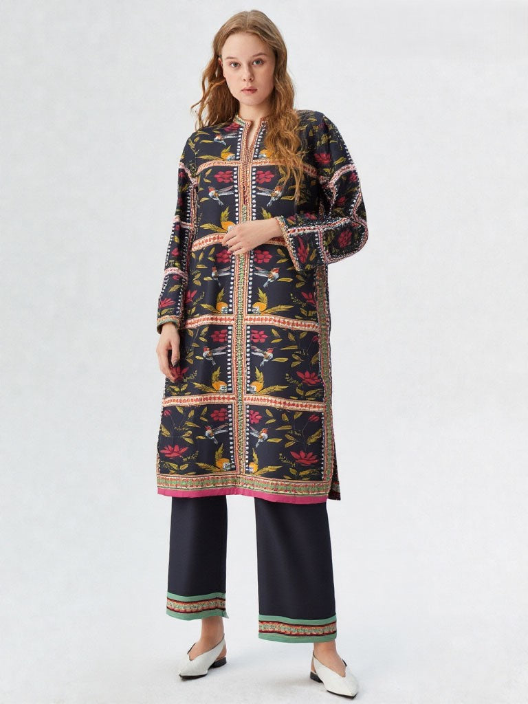 Slub Essence – Printed Slub Lawn 2 & 3-Piece Collection by Mudasir Fashion